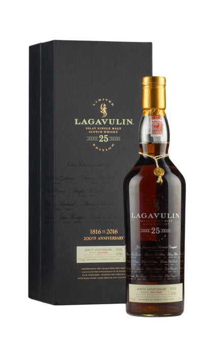 Lagavulin 25 Year Old Single Malt Scotch Whisky