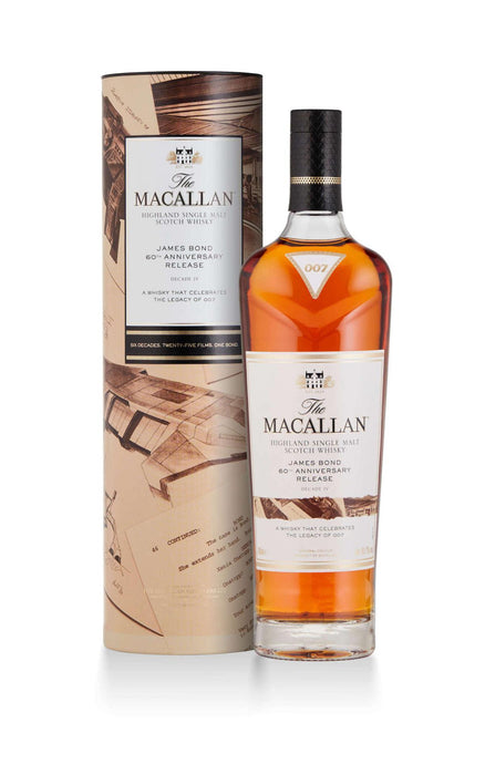 The Macallan James Bond 60th Anniversary Decade IV Single Malt Scotch Whisky