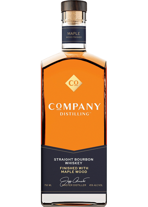 Company Distilling Maple Wood Finished Straight Bourbon Whiskey
