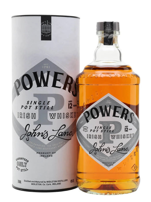 Powers John Lane Release 12 Year Old Single Pot Still Irish Whiskey