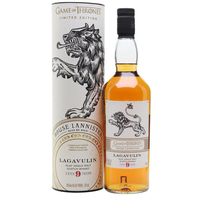 Lagavulin Game Of Thrones 'House Lannister' 9 Year Old Single Malt Scotch Whisky