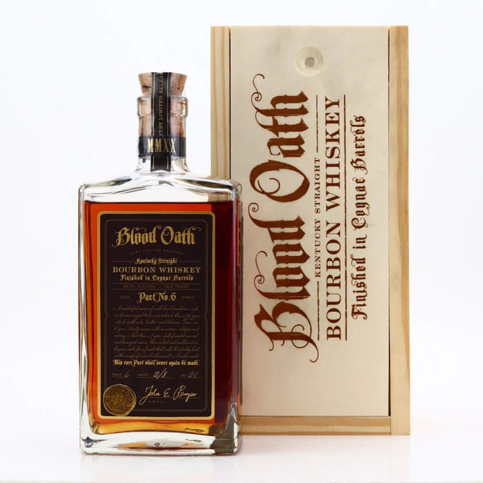 Blood Oath Pact No 6 Bourbon Finished in Cognac Casks