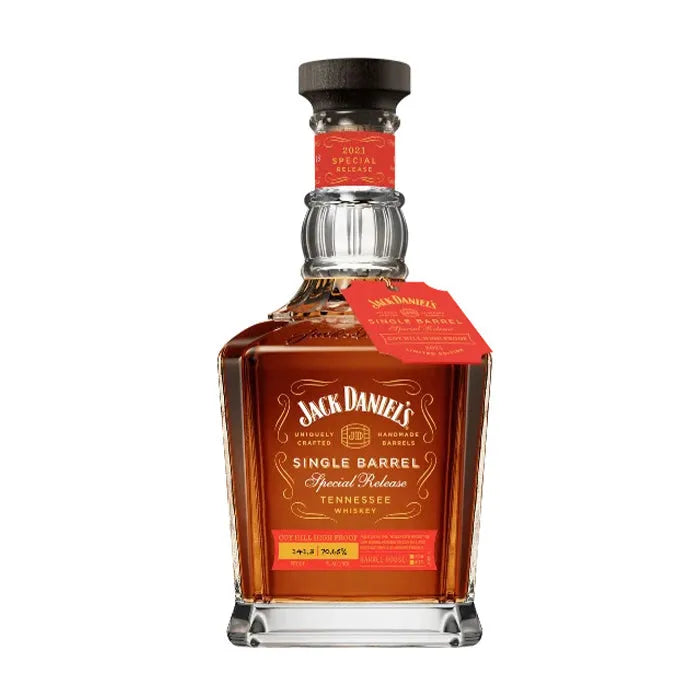 Jack Daniel's Single Barrel Special Release COY HILL Tennessee Whiskey 143.8 Proof Black Ink
