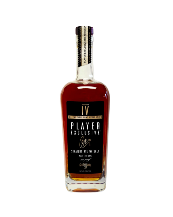 Gentleman's Cut Player Exclusive IV Edition Straight Rye Whiskey 750ml