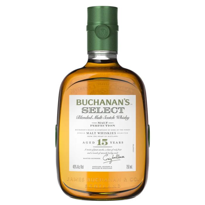 Buchanan's Select 15 Year Old Blended Malt Scotch Whisky 750ml
