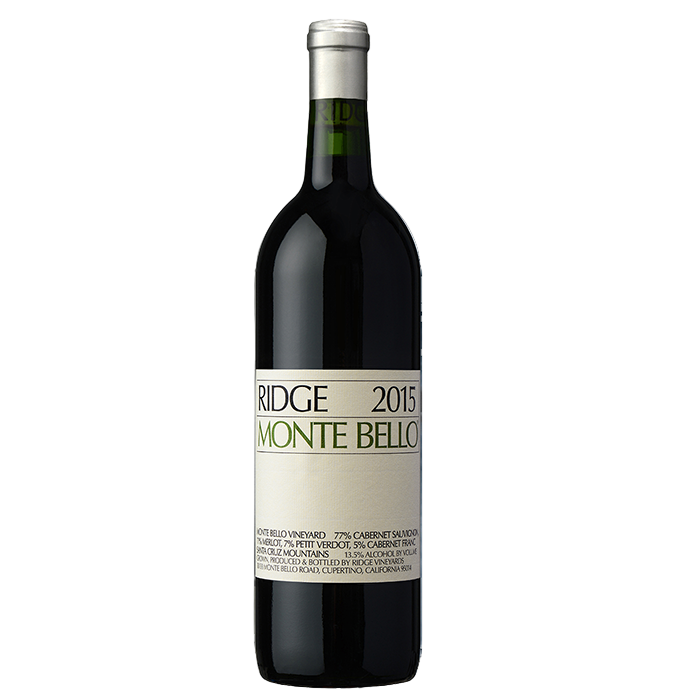 2015 Ridge Vineyards Monte Bello 750ml