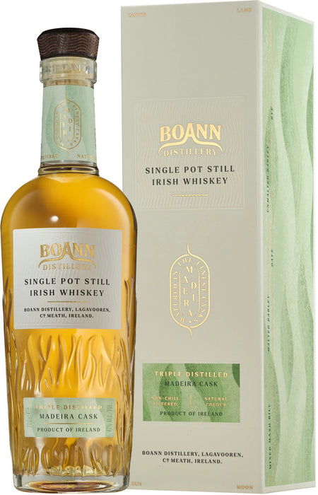 Boann Distillery Madeira Cask Single Pot Still Irish Whiskey 700ml