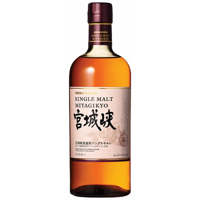 Nikka Miyagikyo Single Malt Japanese Whisky 750ml