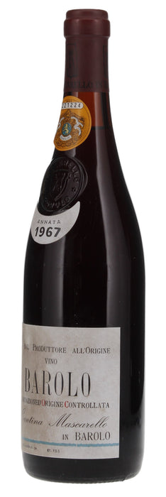 1967 Bartolo Mascarello Barolo DOCG 750ml