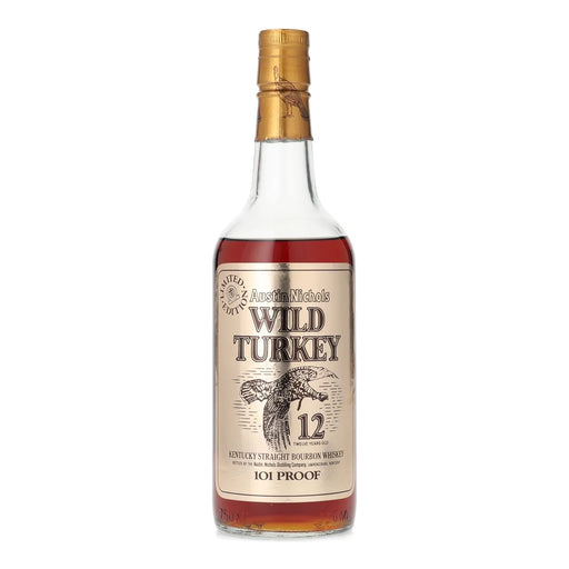 1985 Wild Turkey 12 Year Old Gold Foil Kentucky Bourbon 750ml Bottle