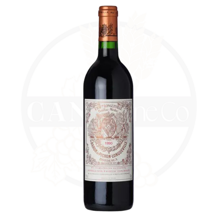 1990 Chateau Pichon Longueville au Baron de Pichon Longueville 750ml