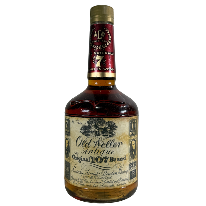 1995 W. L. Weller Old Weller Antique 107 7 Year Old Gold Vein Kentucky Straight Bourbon Whiskey 750ml