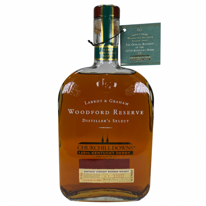 1999 Woodford Reserve Kentucky Derby 125th Edition Straight Bourbon Whiskey 750ml