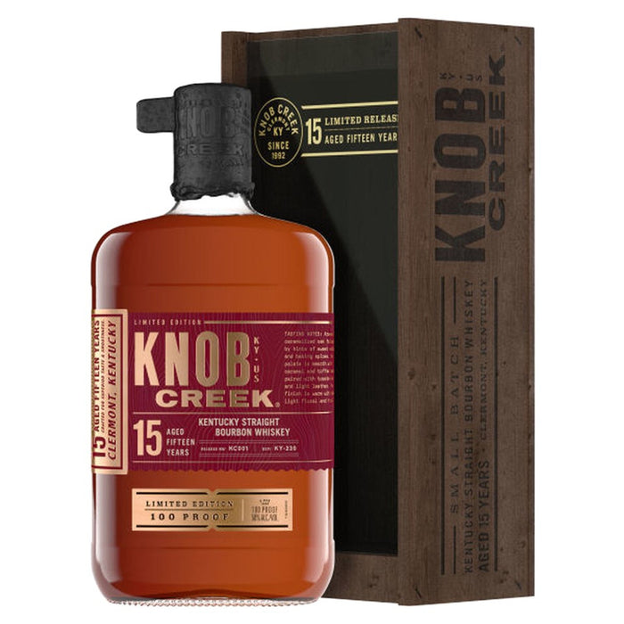 Knob Creek 15 Year Old Straight Bourbon Whiskey Collectors Edition 750ml