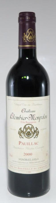 2000 Chateau Colombier Monpelou 750ml