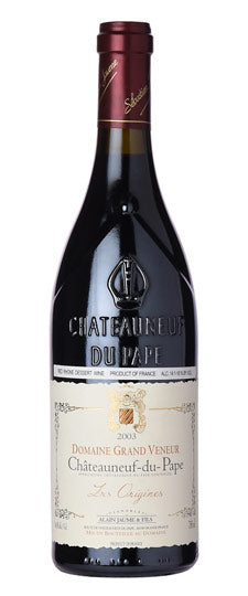 2003 Alain Jaume & Fils Domaine Grand Veneur Chateauneuf du Pape Les Origines 750ml