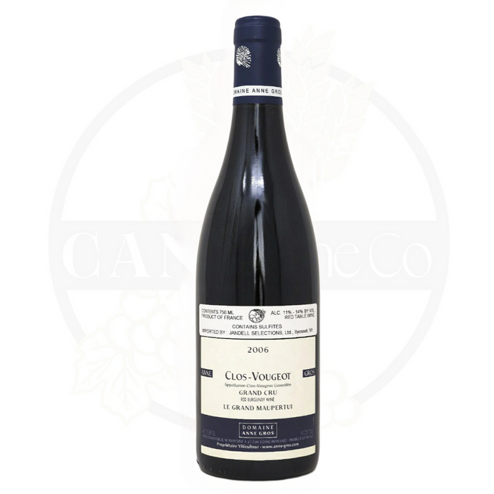 2006 Domaine Anne Gros Clos de Vougeot Grand Cru Le Grand Maupertui 750ml