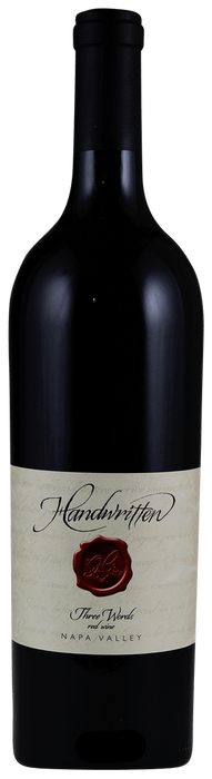 2012 Handwritten Three Words Red Wine 750ml