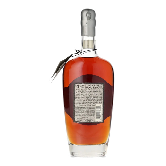 2014 Michter's 20 Year Old Single Barrel Bourbon Whiskey 750ml Back