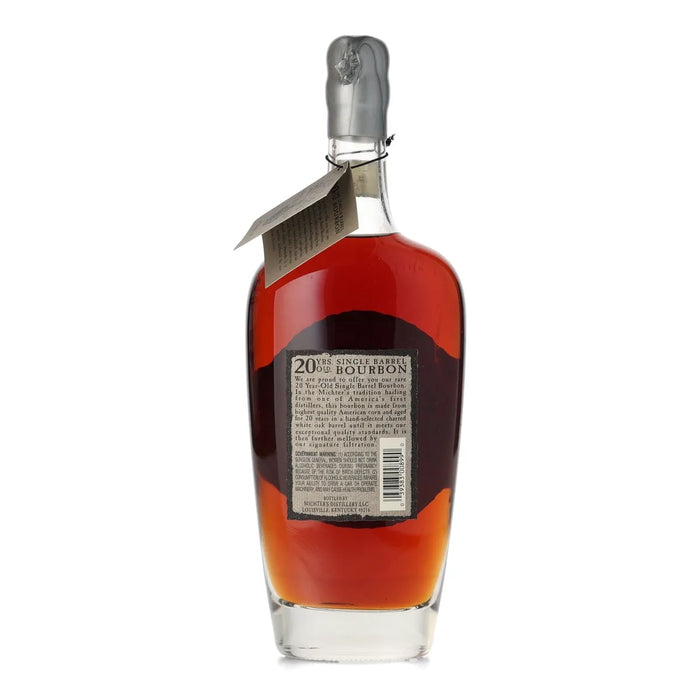 2015 Michter's 20 Year Old Single Barrel Bourbon Whiskey 750ml Back