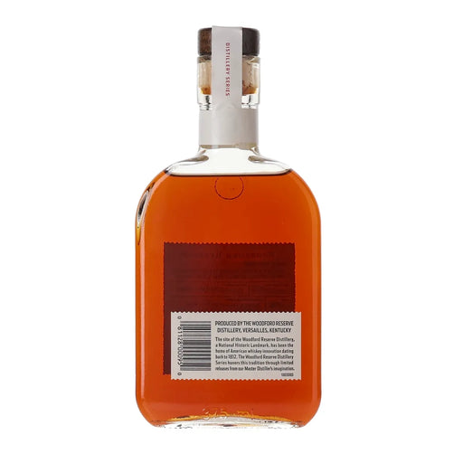 2015 Woodford Distillery Series Frosty Four Wood Bourbon 375ml Back