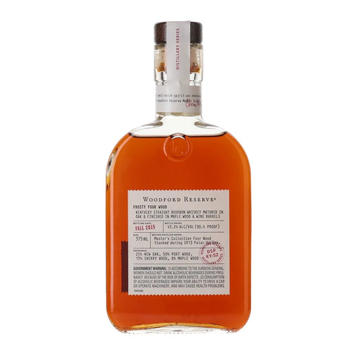 2015 Woodford Distillery Series Frosty Four Wood Bourbon 375ml