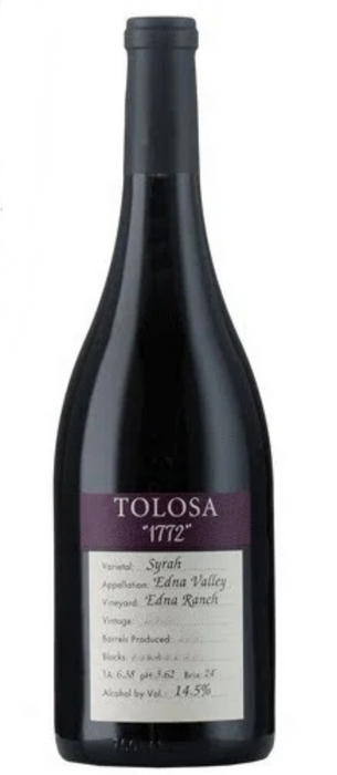 2017 Tolosa 1772 Edna Ranch Syrah 750ml