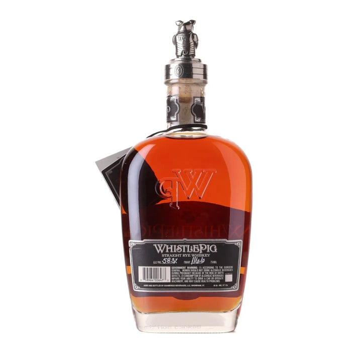 2017 WhistlePig The Boss Hog IV The Black Prince Straight Rye 750ml Back