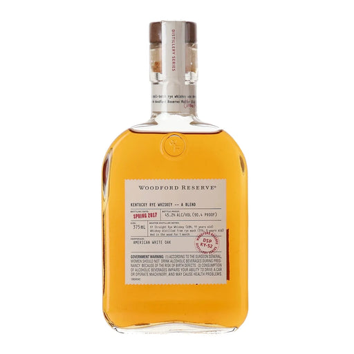 2017 Woodford Distillery Series Blended Kentucky Rye 375ml