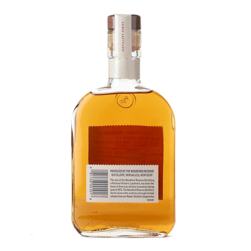 2017 Woodford Distillery Series French Oak Cask Finish Rye 375ml Back