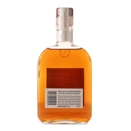 2017 Woodford Distillery Series Toasted Oak Rye 375ml Back