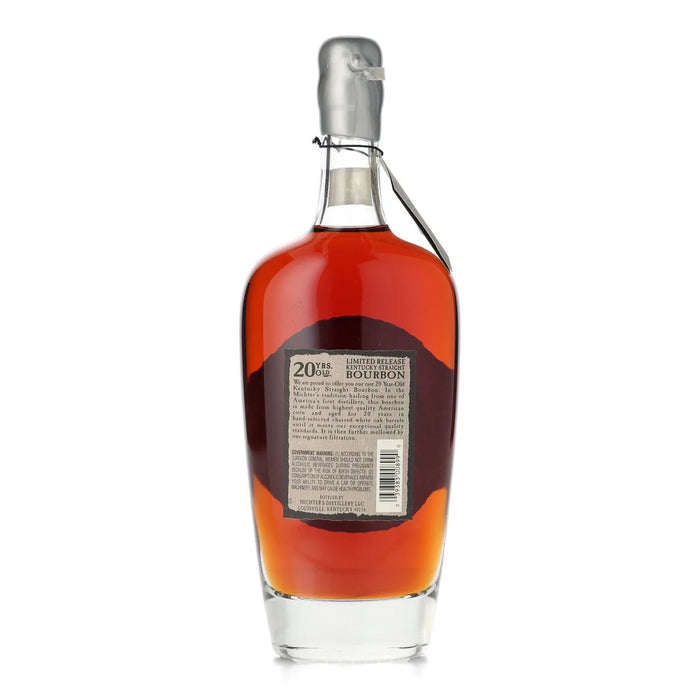 2018 Michter's 20 Years Old Limited Release Single Barrel Bourbon Whiskey 750ml Back