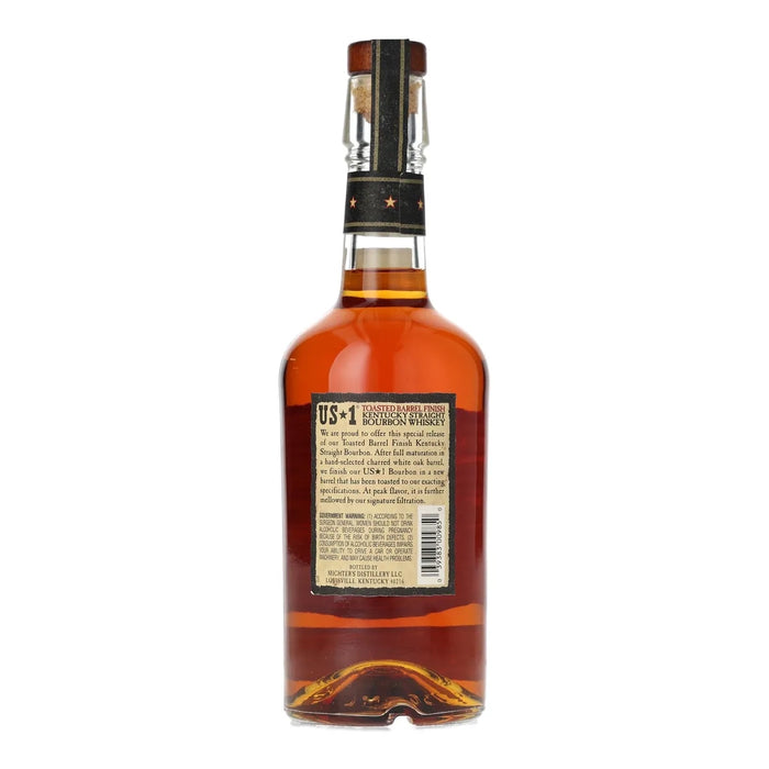 2018 Michter's US-1 Limited Release Toasted Barrel Finish Bourbon Whiskey 750ml Back