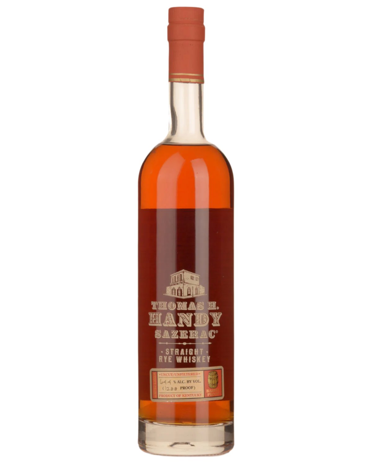 2018 Thomas H. Handy Sazerac Straight Rye Whiskey 750ml - Cana