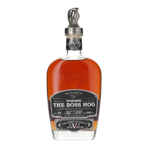2018 WhistlePig The Boss Hog V The Spirit Of Mauve Straight Rye Whiskey 750ml