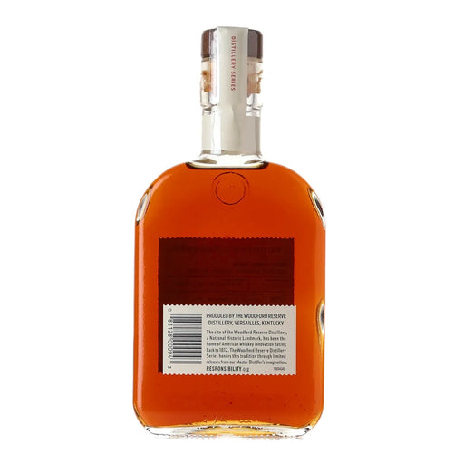 2018 Woodford Distillery Series Double Double Oaked Bourbon 375ml Back