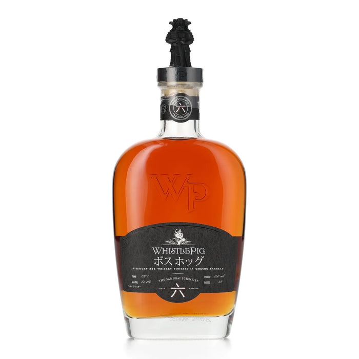 2019 WhistlePig The Boss Hog VI The Samurai Scientist Katakana Edition Straight Rye Whiskey 750ml Bottle