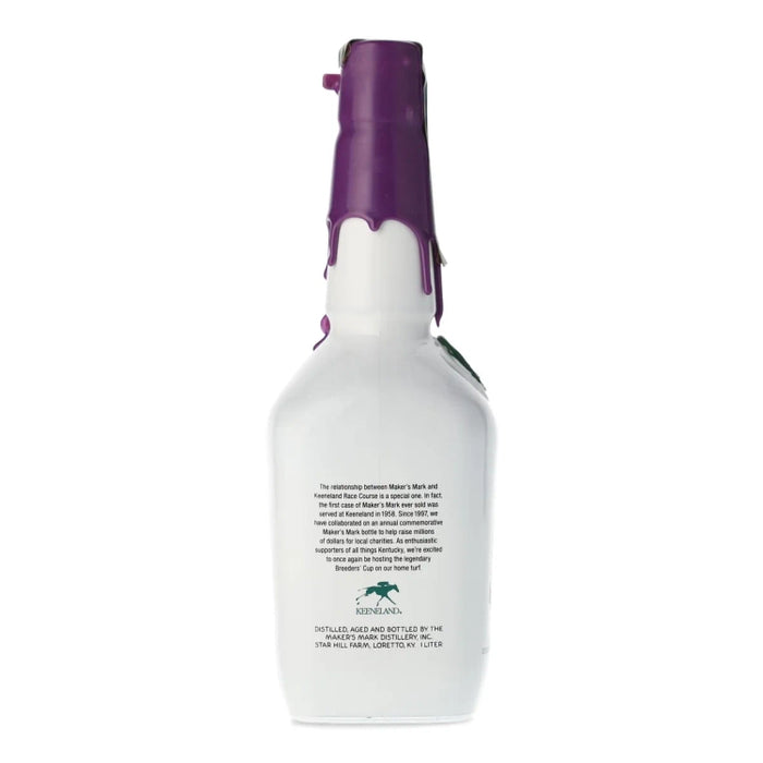 2020 Maker's Mark Breeder's Cup Kentucky Bourbon 1Lt Side