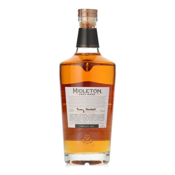 2020 Midleton Very Rare Vintage Blended Irish Whiskey 750ml Back