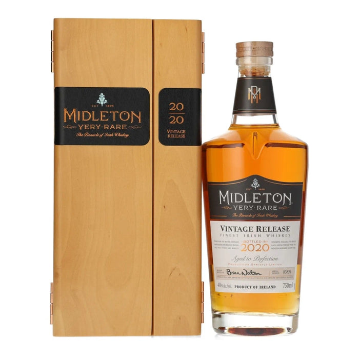 2020 Midleton Very Rare Vintage Blended Irish Whiskey 750ml Box