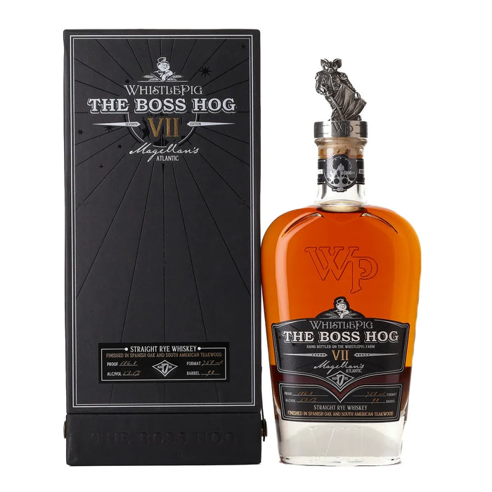 2020 WhistlePig The Boss Hog VII Magellan's Atlantic Straight Rye Whiskey 750ml