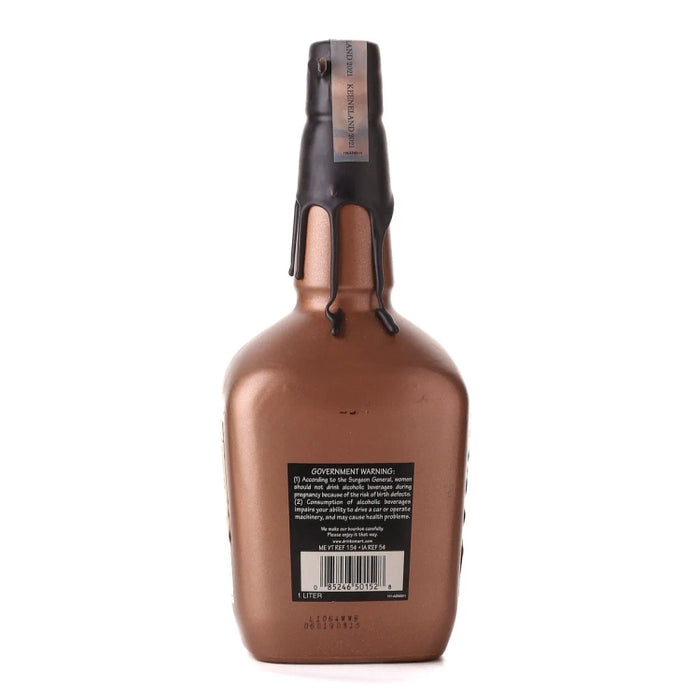 2021 Maker's Mark Black Keeneland Kentucky Bourbon 1Lt Back