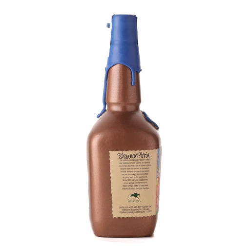 2021 Maker's Mark Blue Keeneland Kentucky Bourbon 1Lt Side