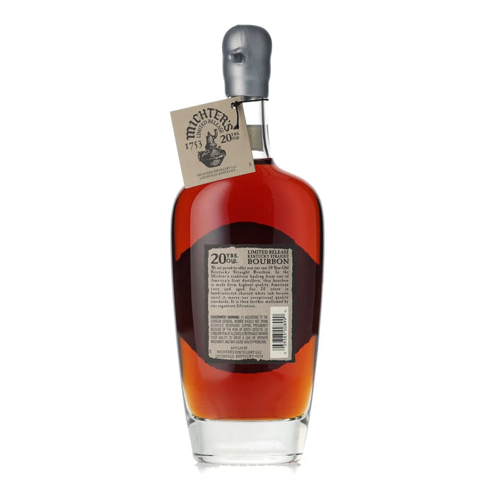 2021 Michter's 20 Year Old Single Barrel Bourbon Whiskey 750ml Back