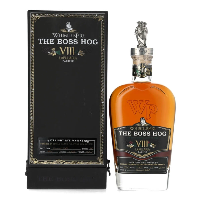 2021 WhistlePig The Boss Hog VIII Lapulapu's Pacific Rye 750ml Box