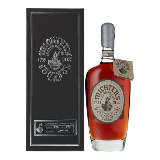 2022 Michter's 20 Year Old Single Barrel Bourbon Whiskey 750ml