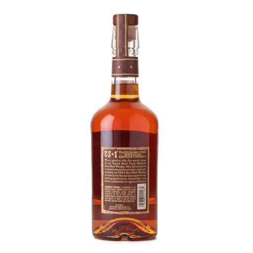 2022 Michter's US-1 Toasted Barrel Finish Sour Mash Bourbon 750ml Back