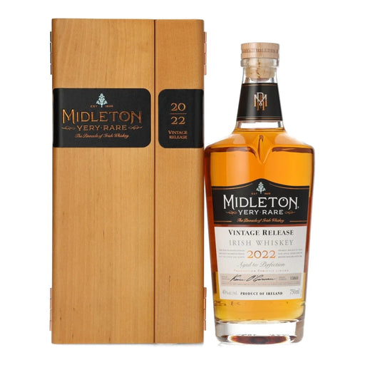 2022 Midleton Very Rare Vintage Blended Irish Whiskey 750ml Box