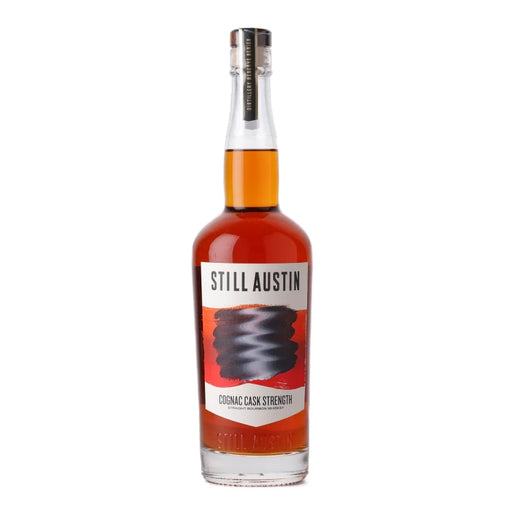 2022 Still Austin Distillery Reserve Series Cognac Cask Bourbon 750ml Back