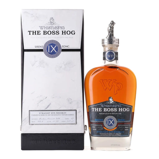 2022 WhistlePig The Boss Hog IX Siren's Song Straight Rye 750ml